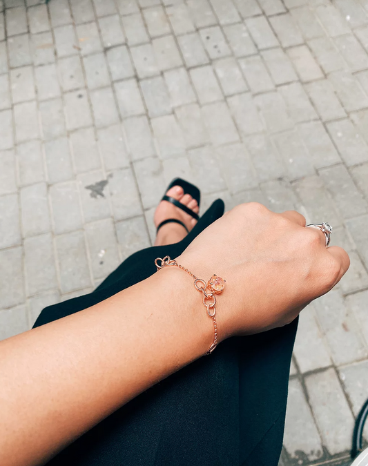 Love of Life Twisted Rings Bracelet