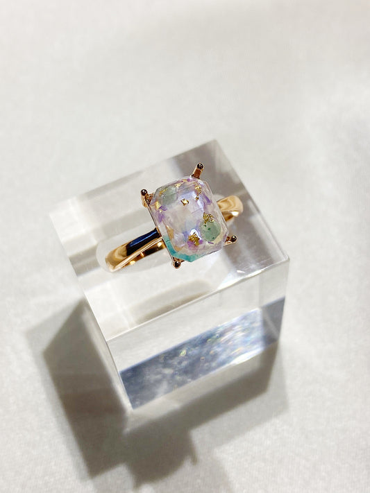 BreastmilkGems™ Emerald Ring