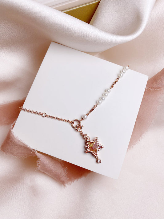 Love of Life Pearl Bracelet with The Wishes Pendant