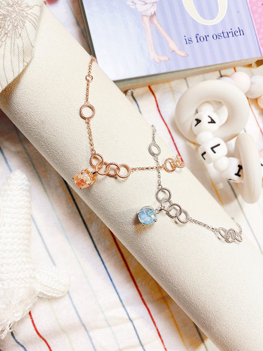 Love of Life Twisted Rings Bracelet