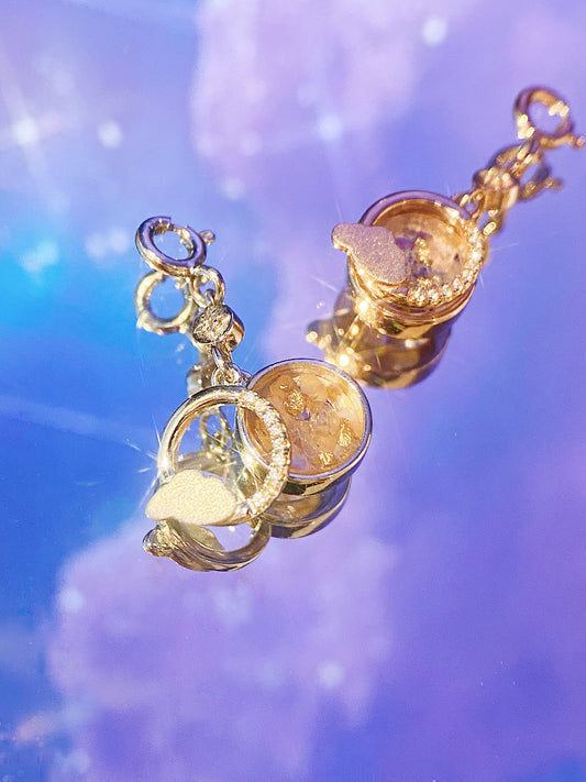 The Starry Night Full Moon Pendant