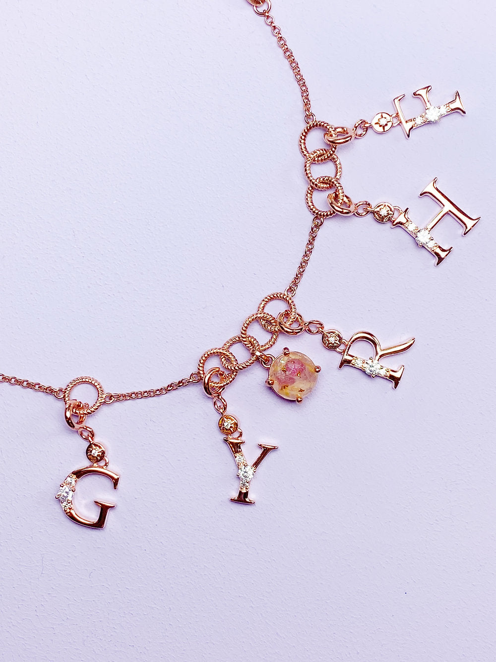 The Starry Night Shinny Initials